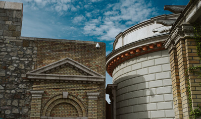 detail in The Castle of Buda in Budapest