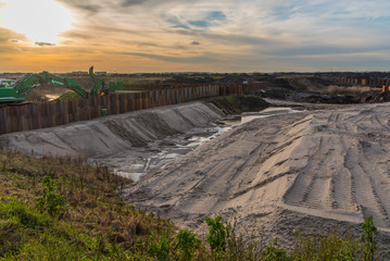 building a dike in zeewolde the netherlands