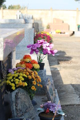cimetière : sépulture