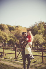 The strongest love there is between father and daughter.