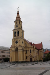 Fototapeta na wymiar Protestant church of Holy Trinity, Zvolen, Slovakia