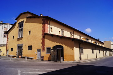 Fototapeta na wymiar Medici Stables, Poggio a Caiano, Tuscany, Italy