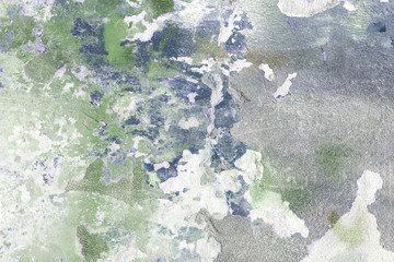 Old wall with distressed paint