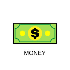Money icon. Money symbol design. Stock - Vector illustration can be used for web.
