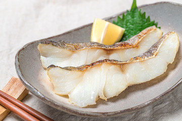 真鱈の塩焼き