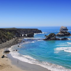 Fototapeta na wymiar Big Sur, California. Beautiful American landscape.