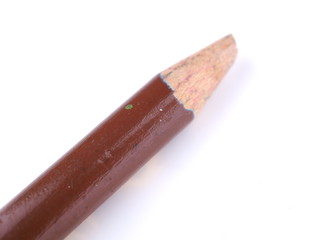 color pencil on a white background