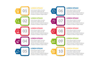 list infographic template design . business infographic concept for presentations, banner, workflow layout, process diagram, flow chart and how it work
