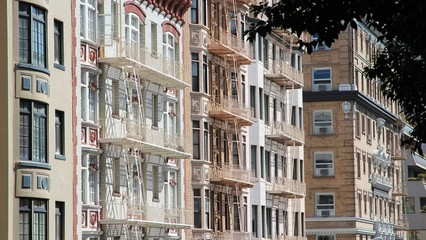 Fototapeta premium San Francisco architecture - Nob Hill