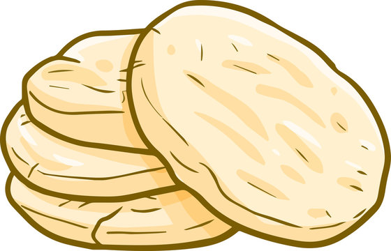 Cute and funny yummy small rounded biscuit for your snack