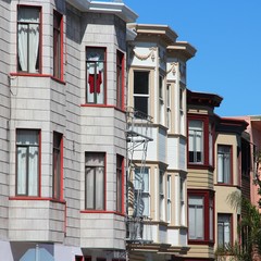 Obraz premium Telegraph Hill in San Francisco, California