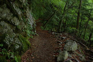 西沢渓谷のハイキング