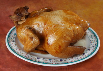 whole roasted chicken