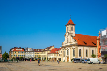 Zur Heiligsten Dreieinigkeit, Marktplatz, Ludwigsburg, Deutschland 