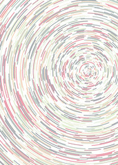 Colorful Universe Circular Distribution Computational Generative Art background illustration