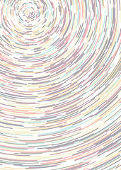 Colorful Universe Circular Distribution Computational Generative Art background illustration