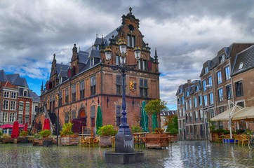 Fototapeta premium Historischer Marktplatz in Nijmegen