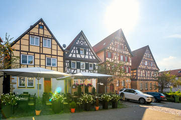 Altstadt, Marbach am Neckar, Deutschland 