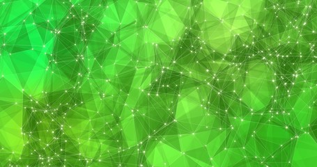 Background Abstract Dynamic Plexus Futuristic Technology. 3d render