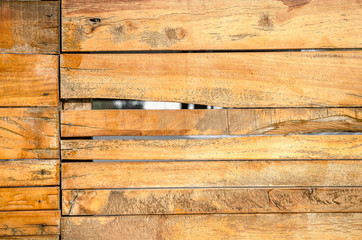 The wood plank wall. Abstract texture, background, copy text for designers.