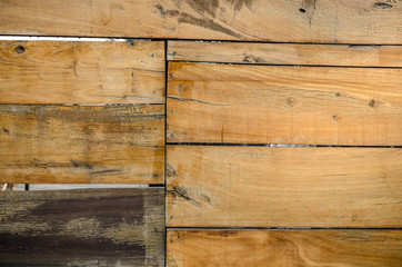 The wood plank wall. Abstract texture, background, copy text for designers.