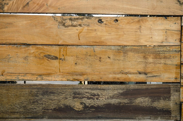 The wood plank wall. Abstract texture, background, copy text for designers.