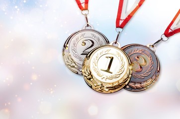 Olympic winter athlete background bronze competition contest