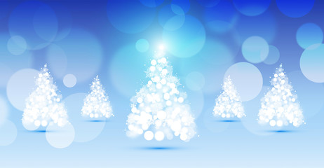 albero di natale, alberello, elegante, natale, fiocchi di neve, © xyz+