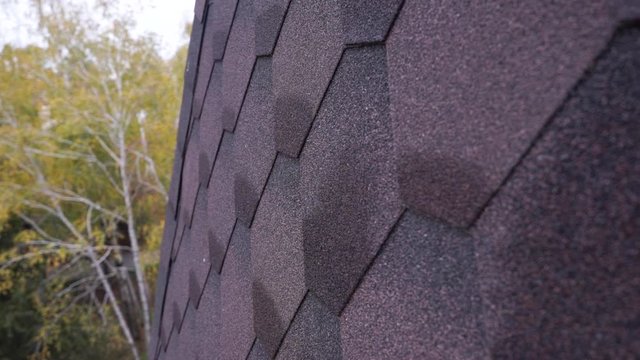 high-quality bituminous tile. reliable protection against rain and wind