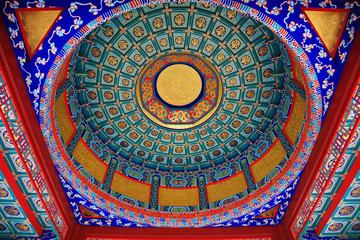 building structure Chinese ancient dome