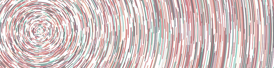 Colorful Universe Circular Distribution Computational Generative Art background illustration
