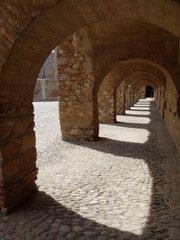 arches in fortress