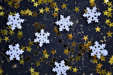 yellow stars on a background