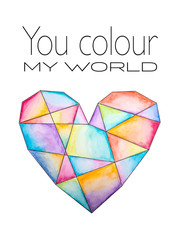 you colour my world