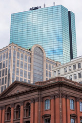 Fototapeta premium Architecture buildings in city of Boston downtown