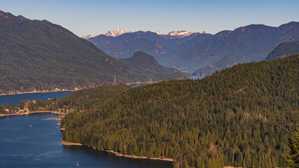 Burrard Inlet and North Shoare Mountains