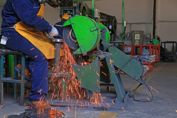 Spade piece processing