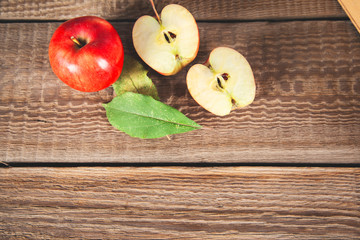 different red apples