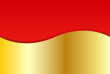 Fondo rojo y dorado para navidad.