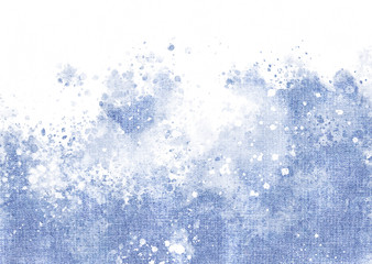 texture of blue denim fabric