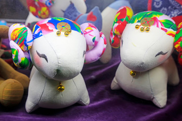 Cloth art small animal arts and crafts