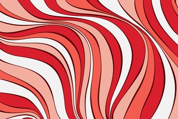 Abstract background with waves. The background of lines in the form of waves with different shades of color