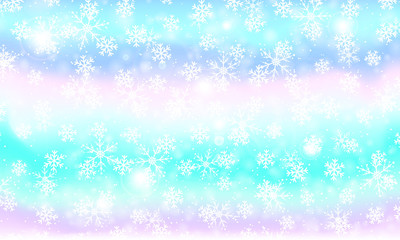 Falling snow background. Vector illustration
