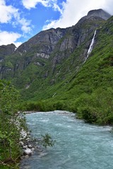 Naklejka na ściany i meble The most beautiful Norway - Mountains