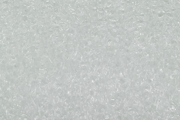 White foam rubber background