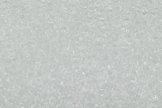 White foam rubber background