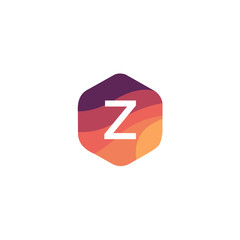 letter Z logo creative backround