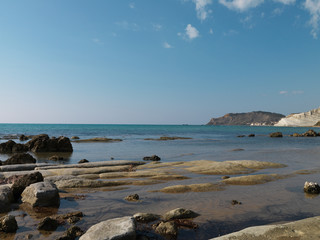 Fototapeta na wymiar sea beach rocks