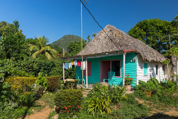 Small house in beautiful valley of Vinales Cuba
