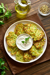 Zucchini fritters